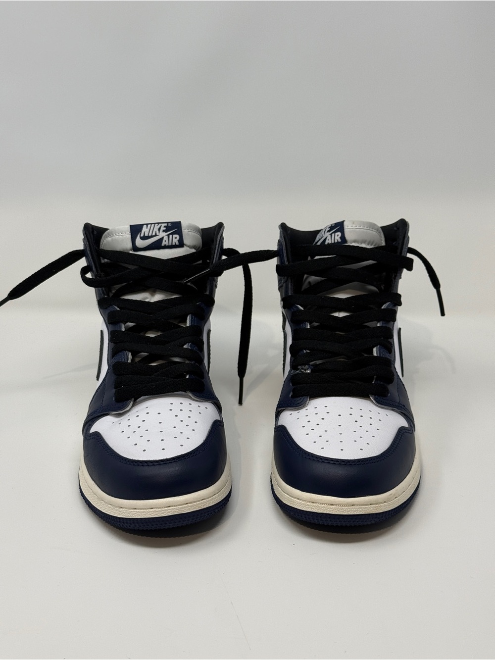 Size 7Y- Nike Air Jordan 1 Retro High Midnight Navy